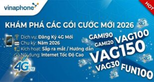 Đăng Ký 4G Vinaphone – Hướng Dẫn Nhanh & Gói Cước Tốt Nhất